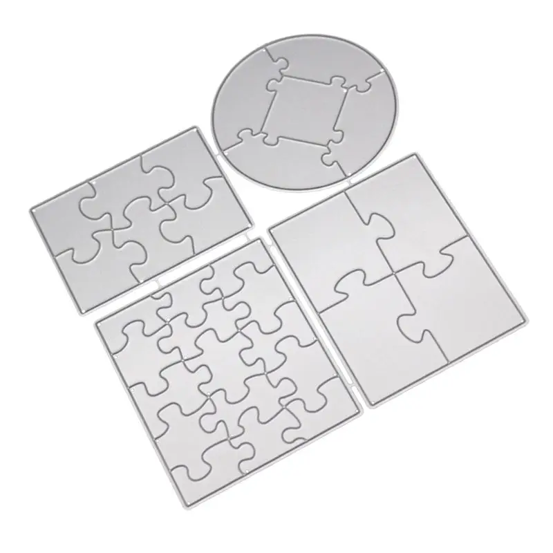 

M89A Puzzle Metal Cutting Dies Stencil For DIY Scrapbooking Paper Card Embossing Craft Decor