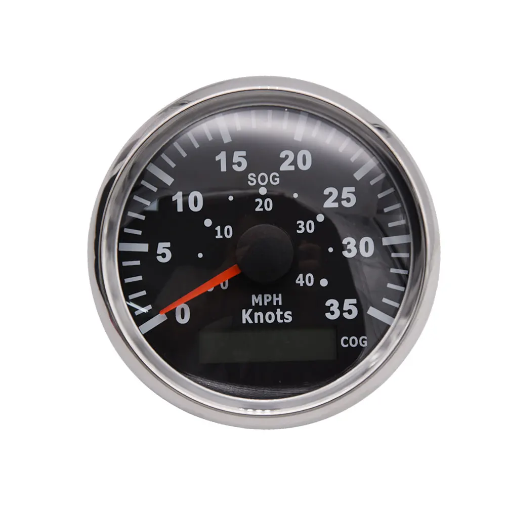 Спидометр автомобильный с GPS Водонепроницаемый 35 узлов 40 миль/ч подсветкой 85 мм 9 ~