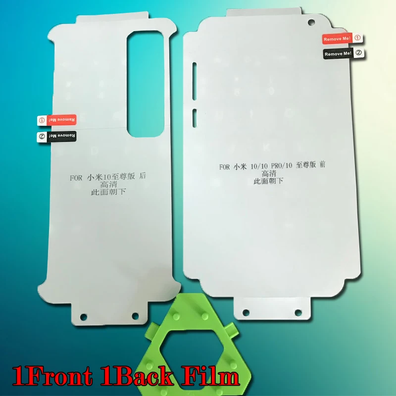 

Гидрогелевая пленка для XiaoMi 10 10pro 10ultra 11 11pro 11ultra Note10 Note10pro Redmi K30s K40/40pro, Защитная пленка для экрана, 2 шт.
