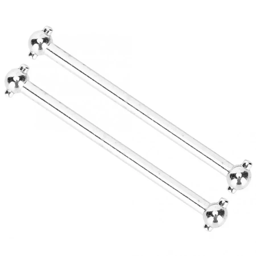 2pcs 53mm Metal RC Car universal Driving Shaft Dog Bone Replacement Fit for HS 18301 18302 18311 18312 1/18 Accessory - купить по