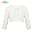 Болеро iiniim детское, осеннее, деловечерние, праздничное, кружевное, на одной пуговице