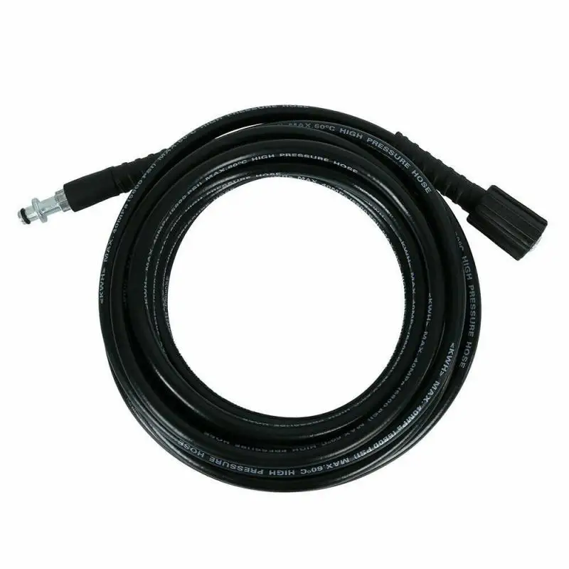 

Car Washer High Pressure Washer Hose Pipe Cord 5 Meters 5800 PSI High Pressure Washer Hose M22 Working For Karcher K-series