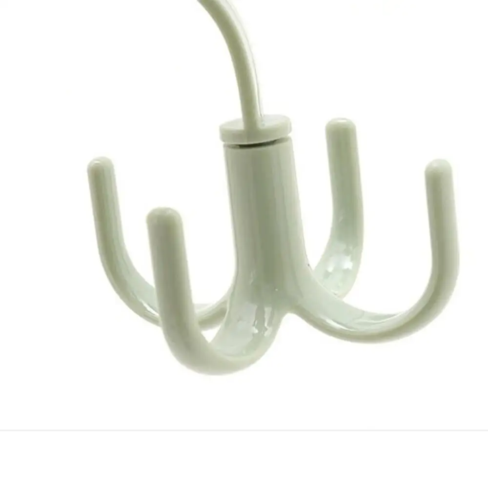 Вращающийся на 360 градусов 4 крючка органайзер для шкафа вешалка одежды держатель