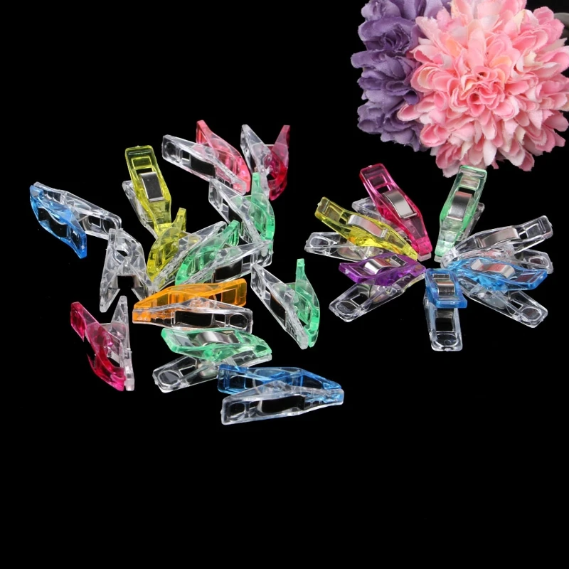 20 шт. ремесло швейный держатель фиксированные зажимы одежда квилтер прищепка