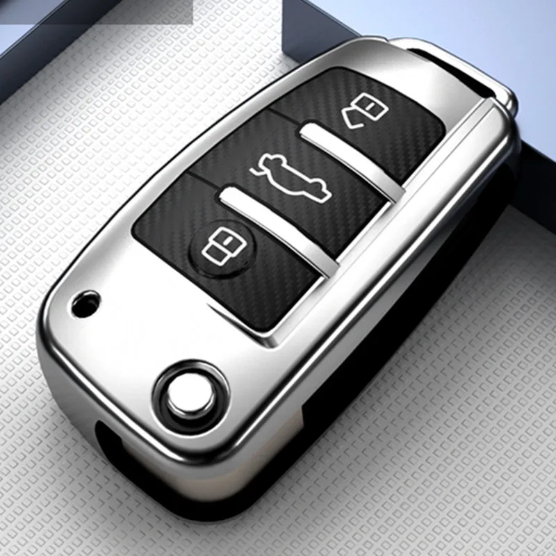 Автомобильный ключ чехол для audi a3 8p 8v a4 b8 b7 b9 b5 a5 a1 q7 q5 a6 4f c6 c5 c7 c4 tt q3 s3 a7 a8 100 8n Авто