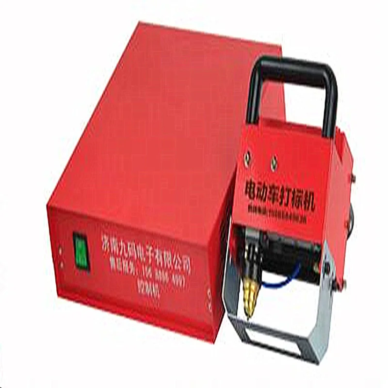 

220V/110V Portable Metal Pneumatic Dot Peen Marking Machine For VIN Code(80*20mm) Frame Marking Machine chassis number