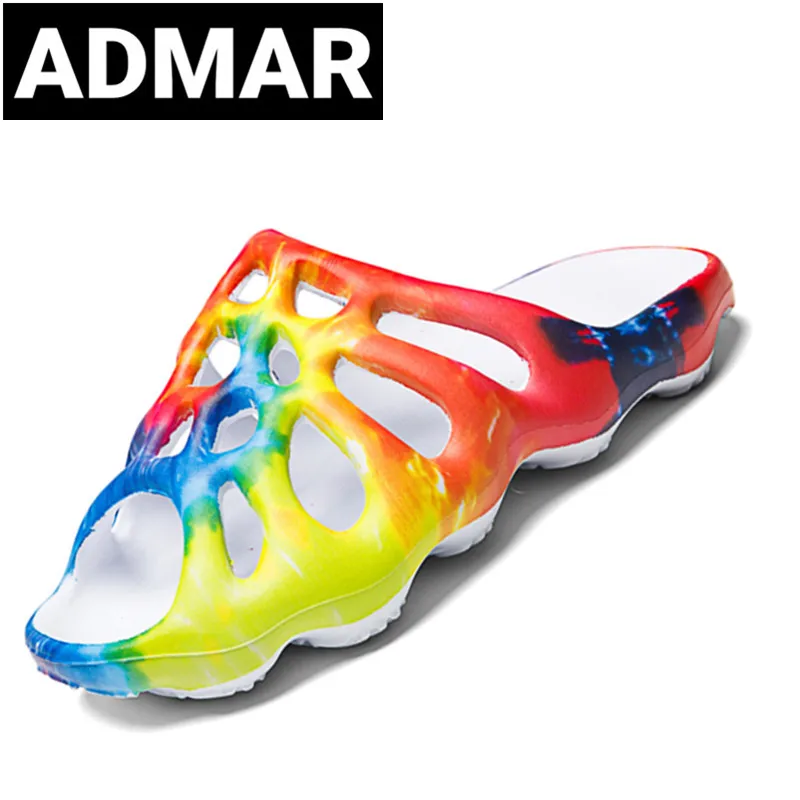 Мужские камуфляжные шлепанцы ADMAR сандалии для душа и пляжа модные домашние