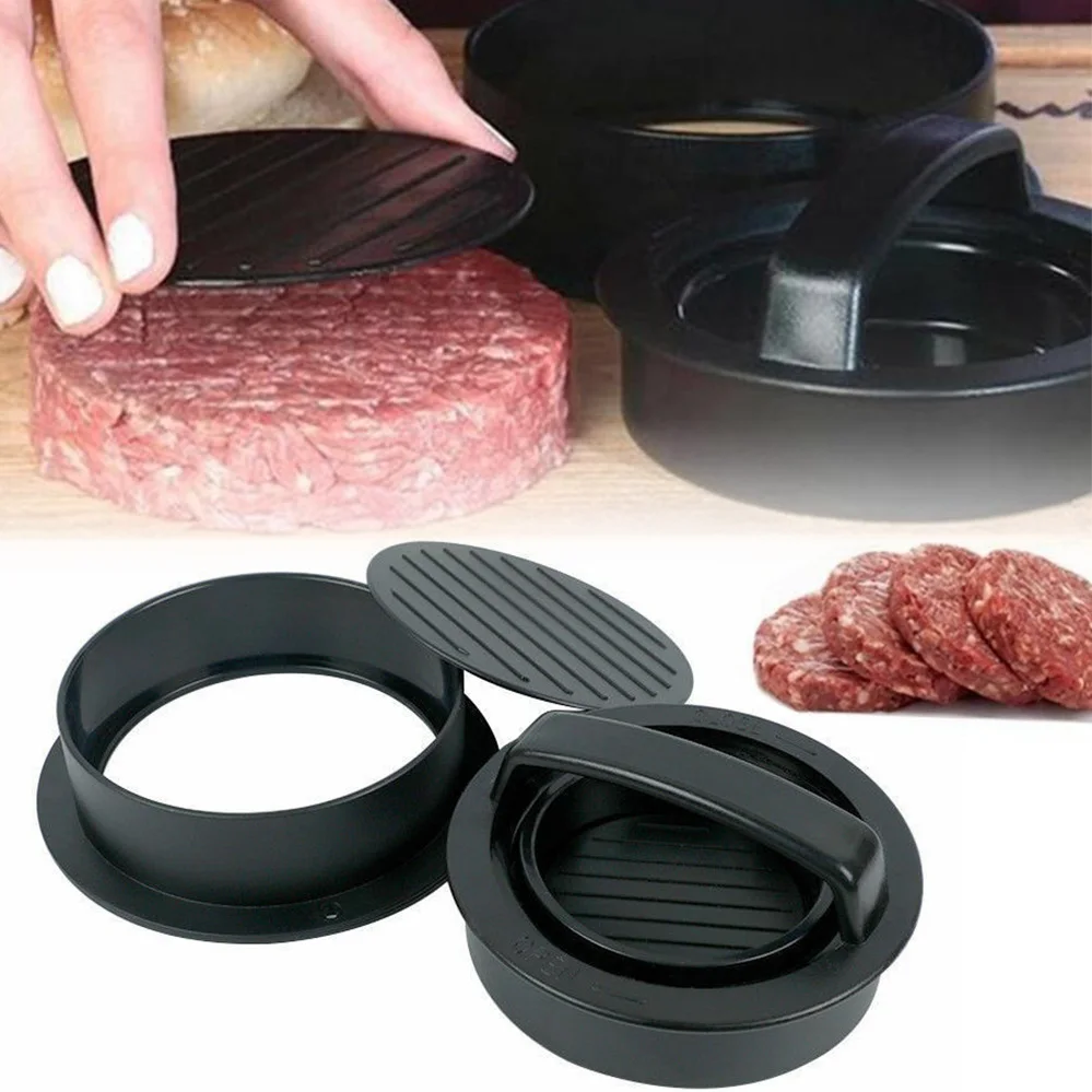 ABS Гамбургер производитель гамбургер Пресс круглой формы с антипригарным