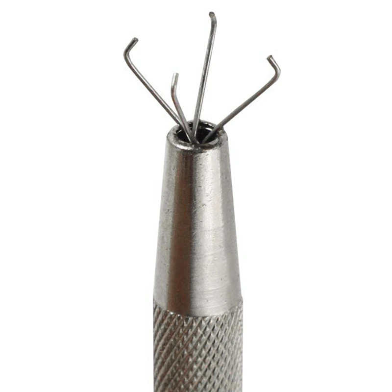 

Professional Diamond Holder Pick-Up Tool with 2Pcs Jewelry Tools Equipment Iron Ring Enlarger