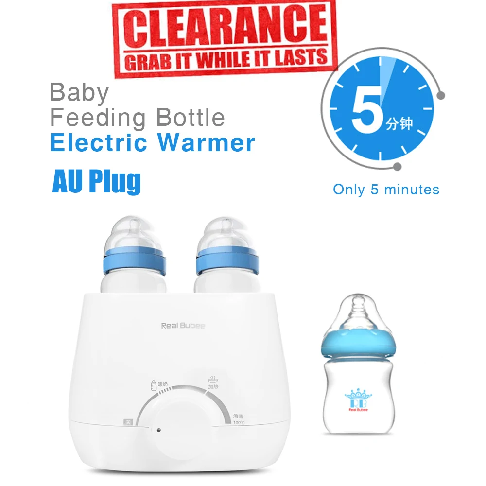 2 в 1 Многофункциональный двойной подогреватель для бутылочек Универсальный