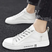 daily mens canvas shoes sgs low side solid color korean version trendy board shoes male walking shoes