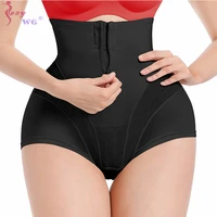 sexywg high waist control panties postpartum belly girdle band slimming underwear butt lifter shapewear body shaper with zipper