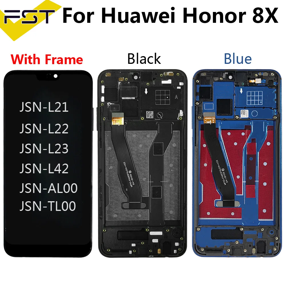 Новинка 100% ЖК дисплей для Huawei Honor 8X с диагональю 6 5 дюйма и сенсорной панелью