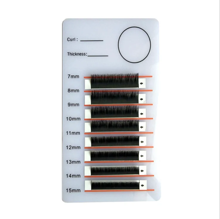 

200pcs Eyelash Tray Strip Fake Eyelash Tray Strip Stand Individual Eyelash Extensions Hand Plate Lash Grafting Stand Palette hot