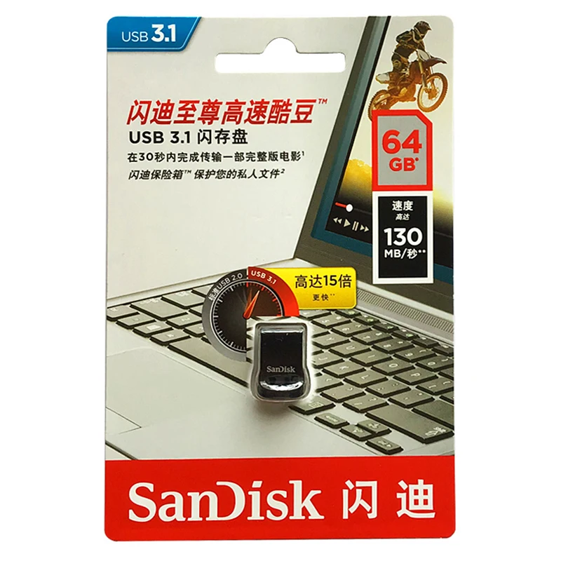 Двойной Флеш-накопитель SanDisk флеш-накопитель USB 3,0 128 ГБ флэш-накопитель 64 ГБ флэш-накопитель USB ключ 32 Гб оперативной памяти, 16 Гб встроенной памяти, флеш-накопитель 256 ГБ U диск 100 МБ/с. для ПК/ТВ