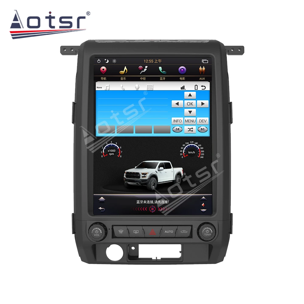 Tesla Head Unit For Ford Raptor F150 2009-2012 Android Radio Multimedia Player PX6 GPS Navigation Auto Stereo Audio Video 64GB | Автомобили