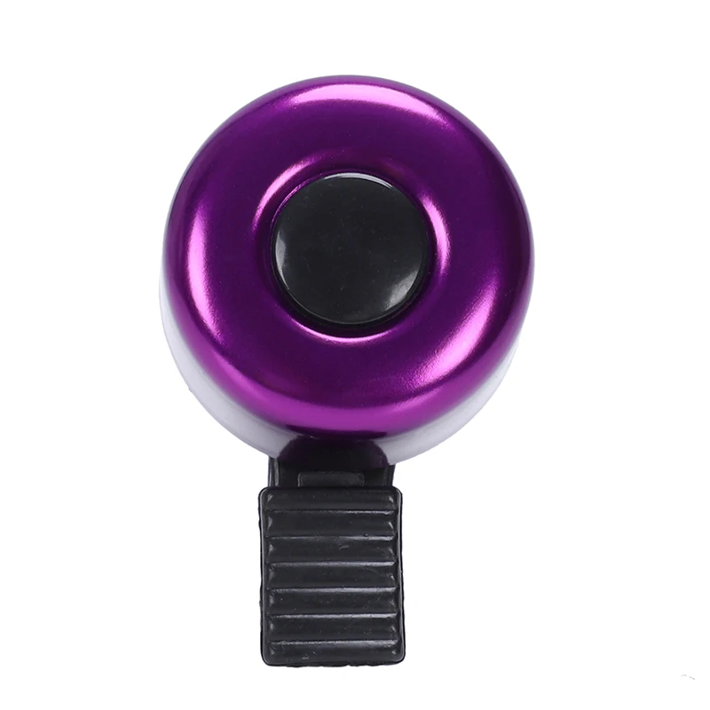 Безопасный велосипедный руль металлическое кольцо черный колокольчик звуковой