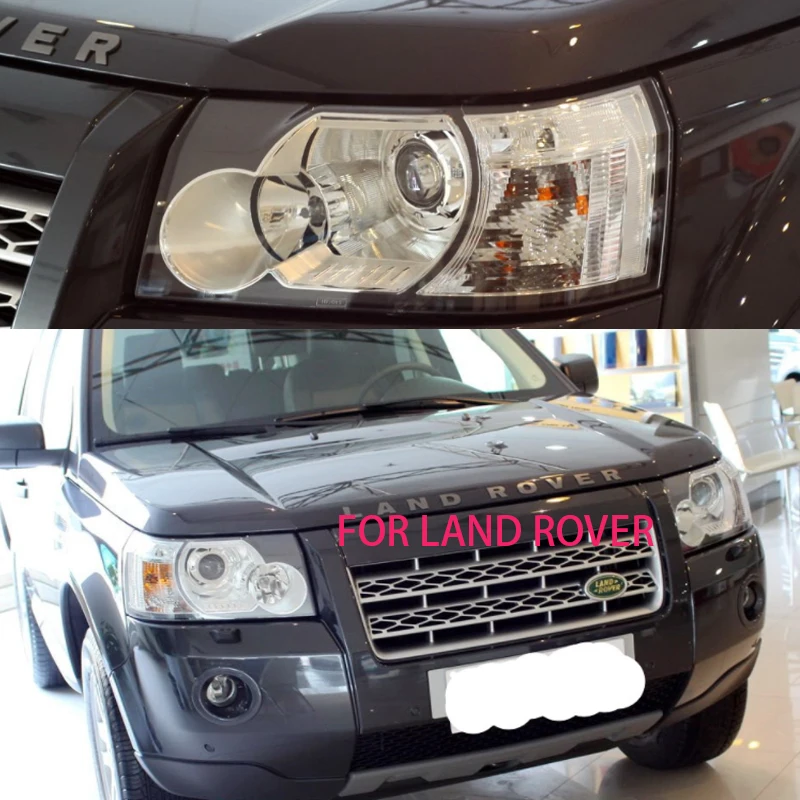 Freelander 2 2007 2012 спереди головной светильник крышка Прозрачный Корпус Корпуса