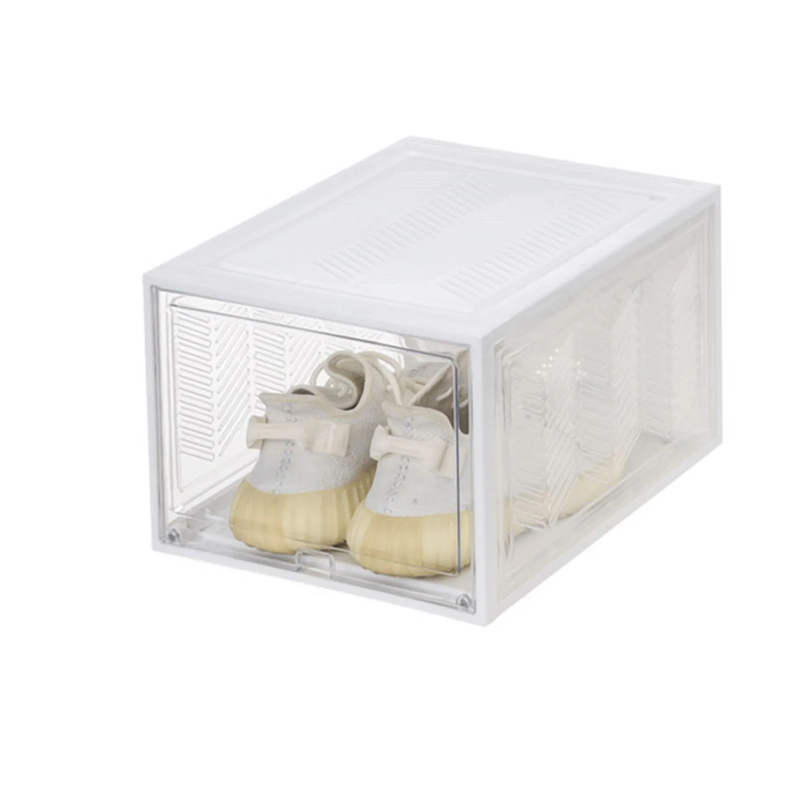 

Big Size Shoe Box Shoe Storage Organizers Stackable Clear Shoe Storage Box Rack Clear Drawer J99Store