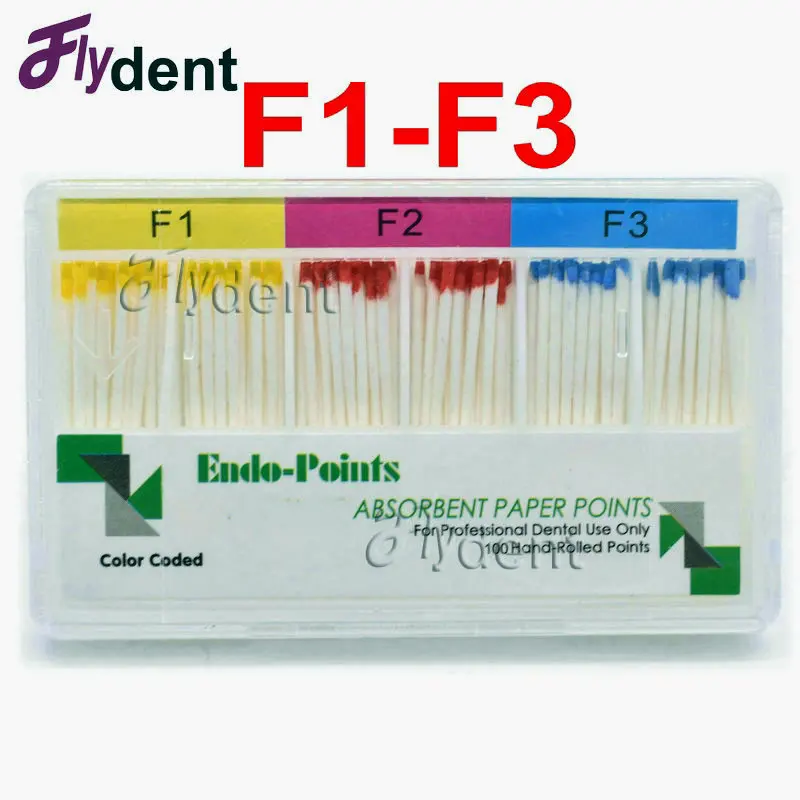 Стоматологическая F1 абсорбирующая бумага типа F для отмены корней супер-файлы
