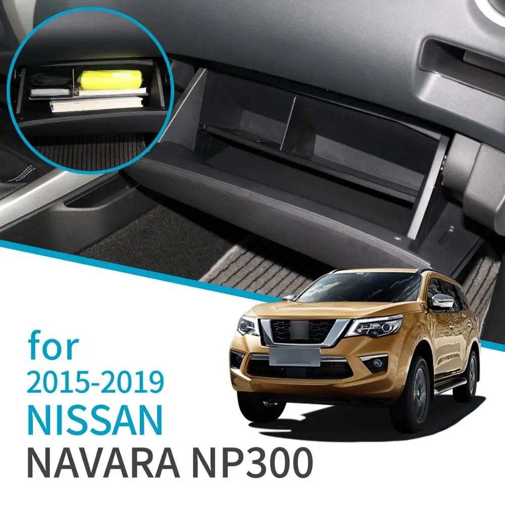 

Ящик для хранения автомобильного перчаточного ящика для Nissan Navara, NP300, D23