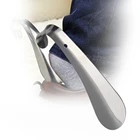Инструмент для ношения, из нержавеющей стали, с длинной ручкой, удобный рожок для обуви