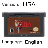 32 бит видеоигры картридж Консоли Карты для nintendo GBA The Legend of Zeld серии майншап оракул возрастов сезонов - Цвет: Awakening DX USA