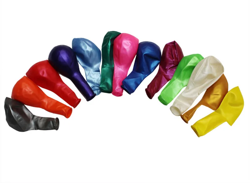 

50Pcs Birthday Balloons 10inch 2.2g Latex Helium Balloon Thickening Pearl Party Balloon Party Ball Kid Child Toy Wedding Ballons