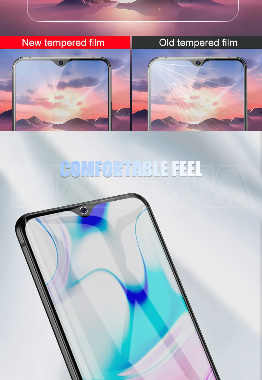 9H Защитное стекло для Xiaomi Redmi 6 Pro 6A 7 7A 8 8A Go K20 закаленное защитное стекло на Redmi Note 6 7 8 Pro пленка