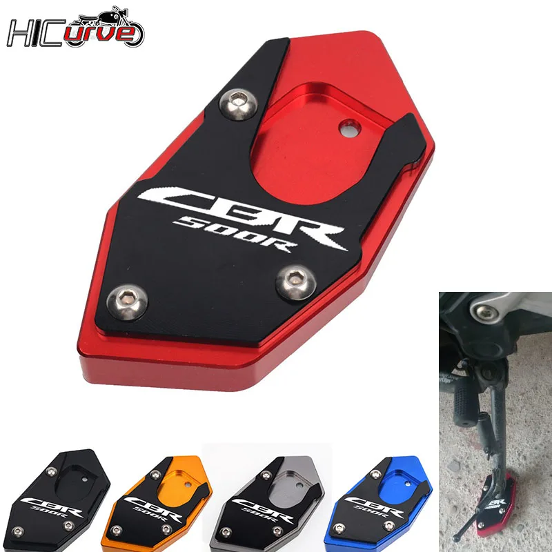 

For HONDA CBR500R CBR 500R CBR500 R 2017 2018 2019 2020 Motorcycle Kickstand Foot Side Stand Extension Pad Support Plate Enlarge