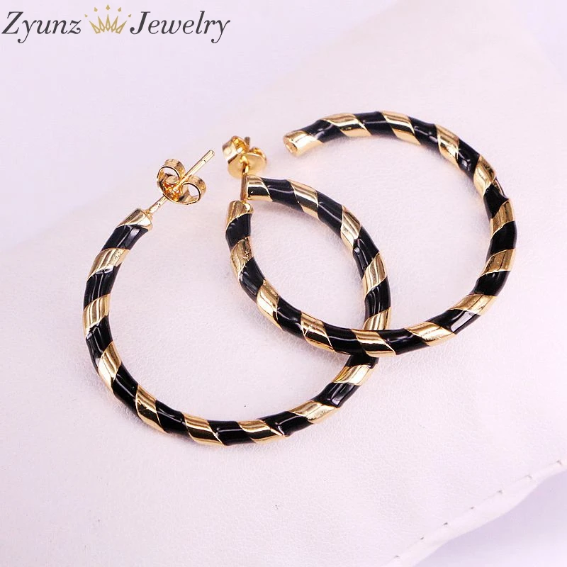 5 пар круглая серьга круга богемные массивные серьги Золотая шпилька высокое