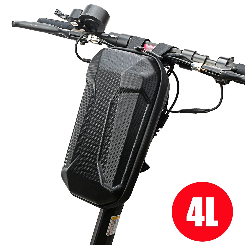 

4L Electric Scooter Bag Bike Handle Bar Bag Folding Bicycle Handle Bag EVA Hard Case Balance Bags for xiaomi Scooter Accessories