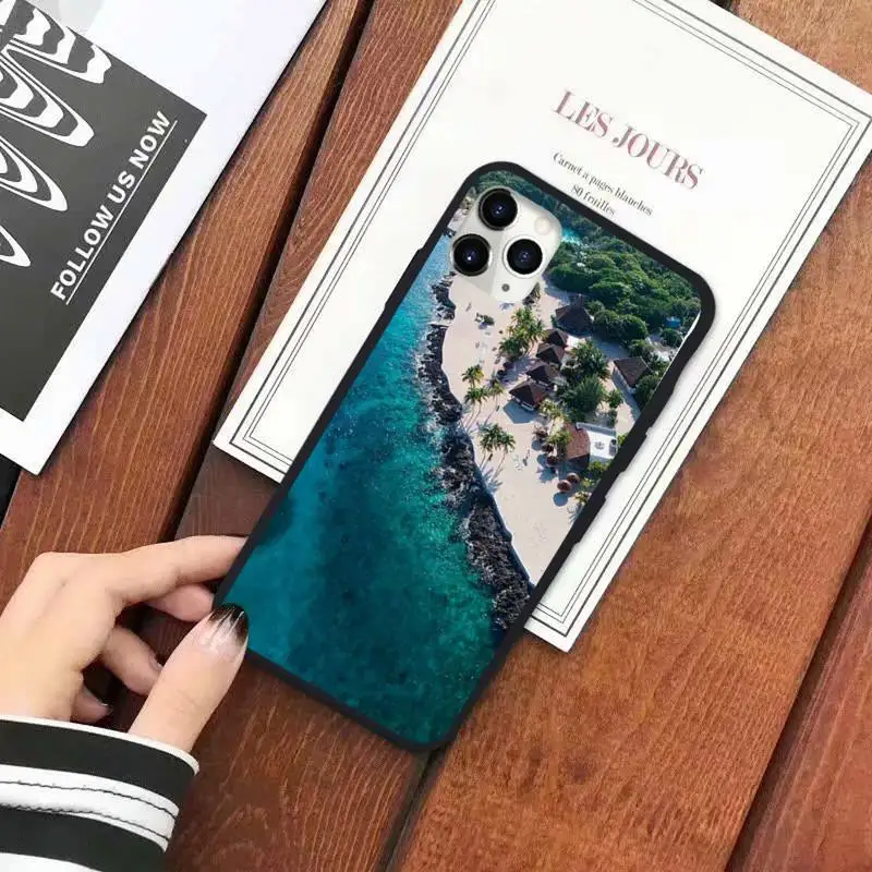 

Beach trip Anti collision and anti falling Phone Case for iPhone 11 12 pro XS MAX 8 7 6 6S Plus X 5S SE 2020 XR