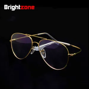 Бесплатная доставка, титановая оправа для очков авиатора, оправа для очков, оправа для очков Oculos De Grau Oukn