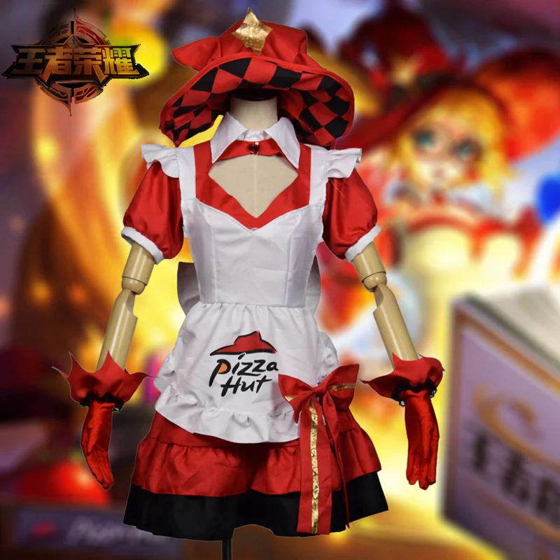 

Game Arena of Valor Da Qiao Cosplay Costumes Hacker Girl Angela Cosplay Dress Halloween Carnival Party Women Cosplay Costume