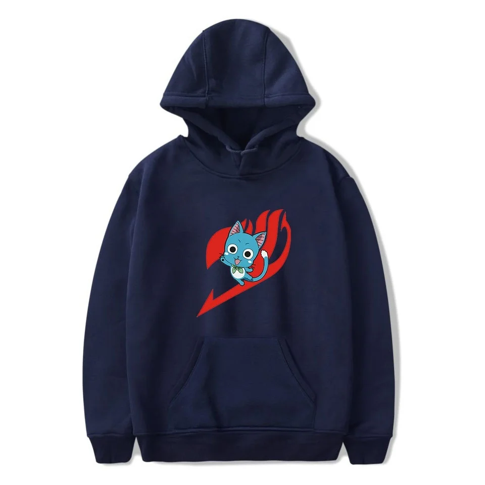 

Anime Hoodie Fairy Tail Men/Women Teens Happy Prints Hoodie Long Sleeve Winter Clothes Sweatshirt for Men Pullover Harajuku Tops