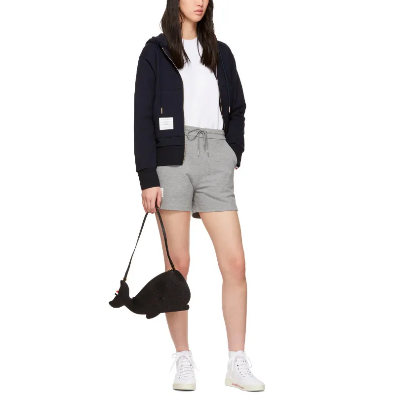 

Fashion TB 2021 Brand Casual Shorts Lady Women Hot Summer Beach High Waist Short Cotton Women's Clothing Sports Trousers