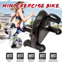 mini pedal stepper exercise machine lcd display indoor cycling bike stepper treadmill ttraining apparatus for home office gym