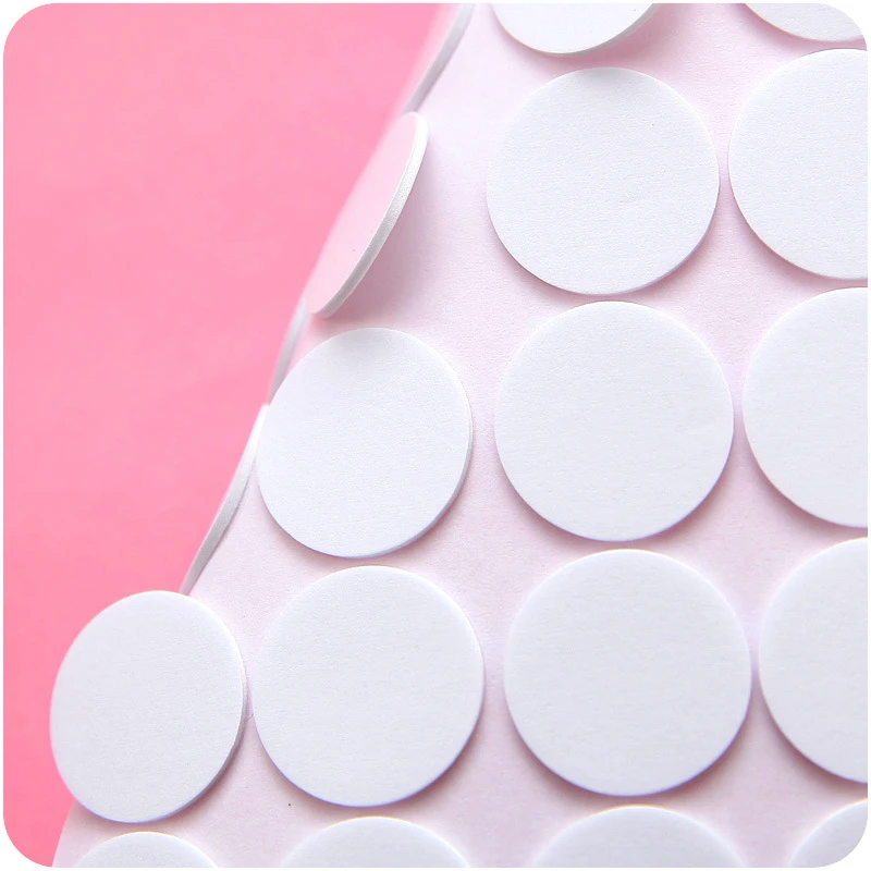 0876 креативный круговой нескользящий многоразовый двусторонний клей уплотненная