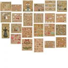 Мультяшный Хэллоуин, вышивка крестиком 11CT14CT16CT18CT льняная тканьоранжево-желтый Набор для вышивки крестиком, вышивка