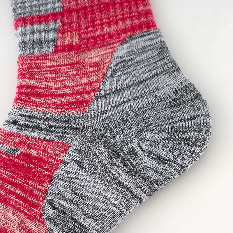 Running Sports Socks 5 PAIRS Thickened Ski Socks Outdoor Sweat-absorbent Unisex Socks Hiking Socks Drop Shipping