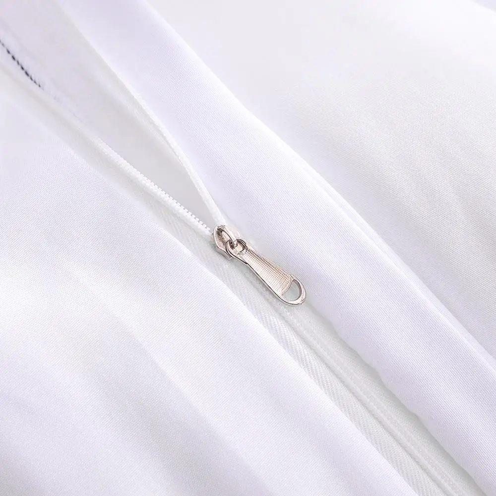 С принтом волка 2/3 шт/набор пододеяльник наволочка набор с застежкой молнией один