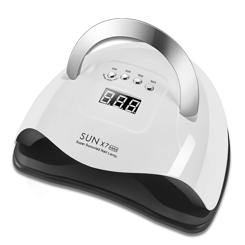 ROHWXY UV Lamp Nail Dryer Machine 104W LED For Fast Curing SUN X7 Max Gel Polish Ice Art Manicure Tools | Красота и здоровье