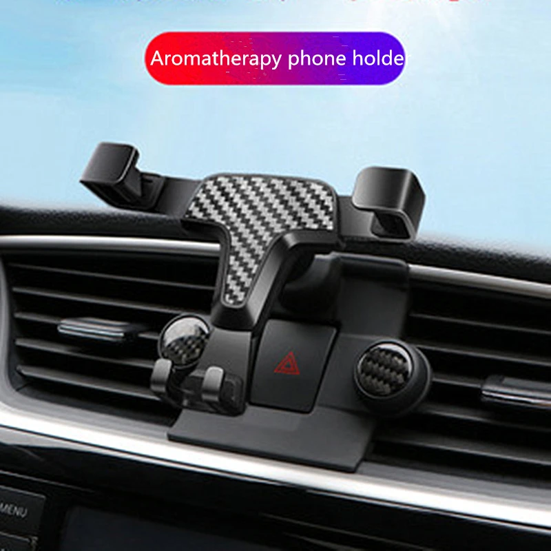 Автомобильный держатель мобильного телефона на вентиляционную решетку