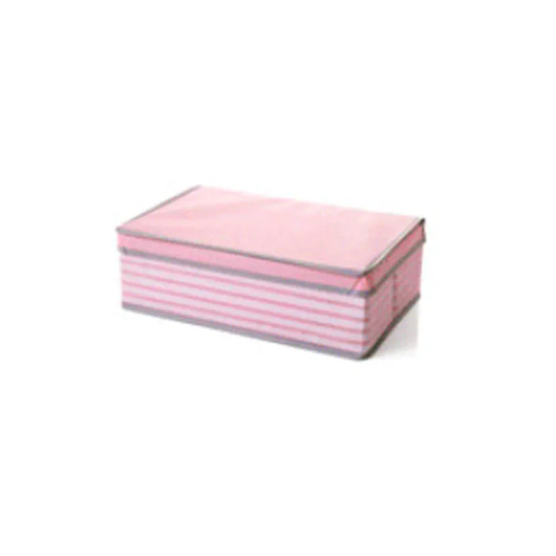 pink S Инструменты для хранения игрушек, органайзер для мелочей, многофункциональный нетканый контейнер для косметических принадлежностей, складная коробка для хранения одежды - Цвет: pink S
