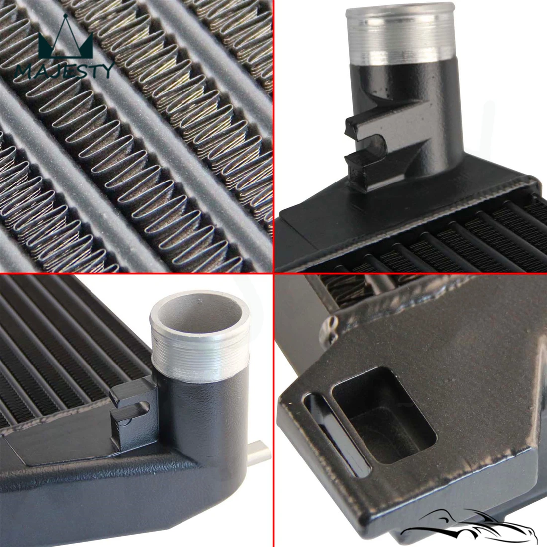 Обновленная трубка и ребристый интеркулер подходит для A3/S3 / VW Golf GT I R MK7 EA888 1 8 T 2 0