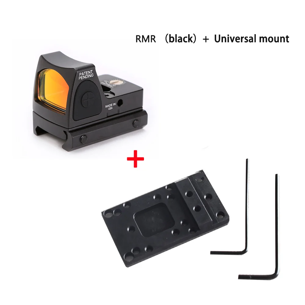 RMR - mount Солнечный RMR доктор Red Dot голографический прицел с универсальным креплением для охоты - Цвет: RMR - mount