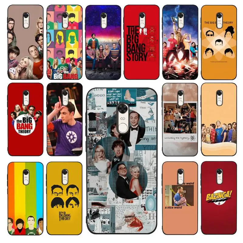

Yinuoda Bazinga The Big Bang Theory tv show Phone Case for Redmi 5 6 7 8 9 A 5plus K20 4X 6 cover