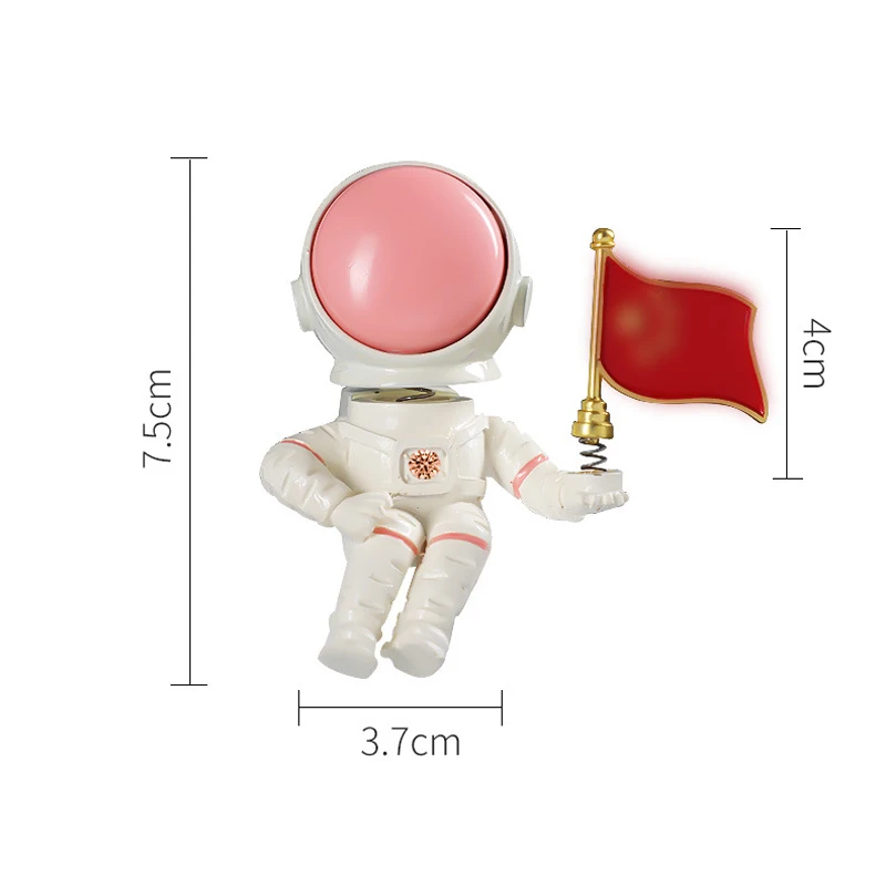 

Car Shake Head Astronaut Decoration Car Air Conditioner Air Outlet Aromatherapy Vehicle Ornament Perfume Car Interior Accessorie