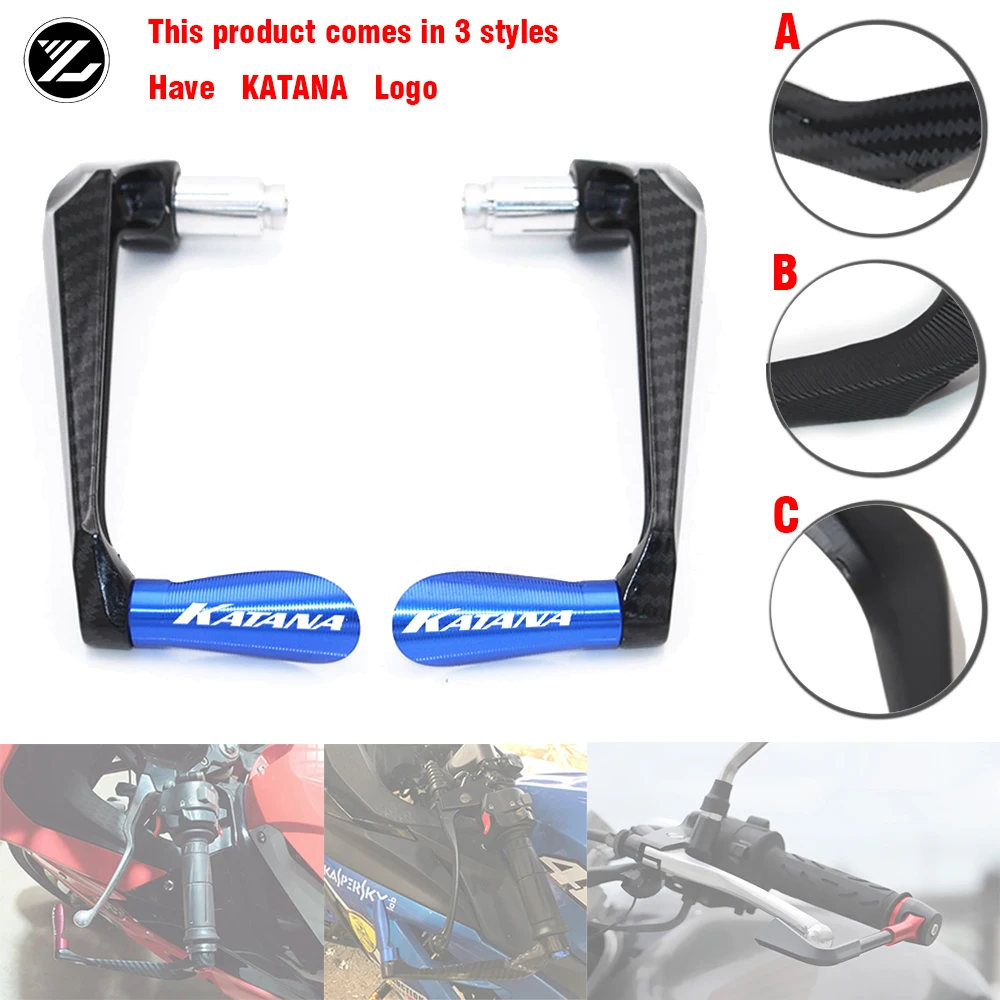 

Накладки на руль для SUZUKI Katana GSX600F GSX750F GSX 600F 750F, мотоциклетные накладки, ручки, протектор, наконечники рычагов, защита